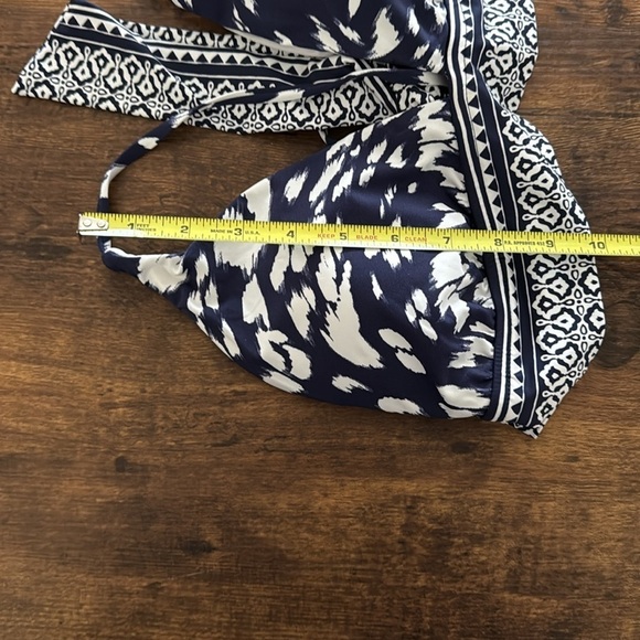 NWT La Blanca Kids One Piece Swimsuit - Navy and White - Picture 8 of 8